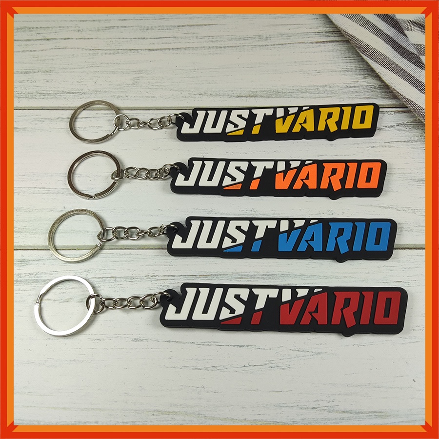 [BAYAR DITEMPAT] Gantungan Kunci karet Unik Motif VARIO  | Rubber keychain HONDA VARIO | bandul Kunci Premium | VARIO LAMA TECHNO 125 150-3