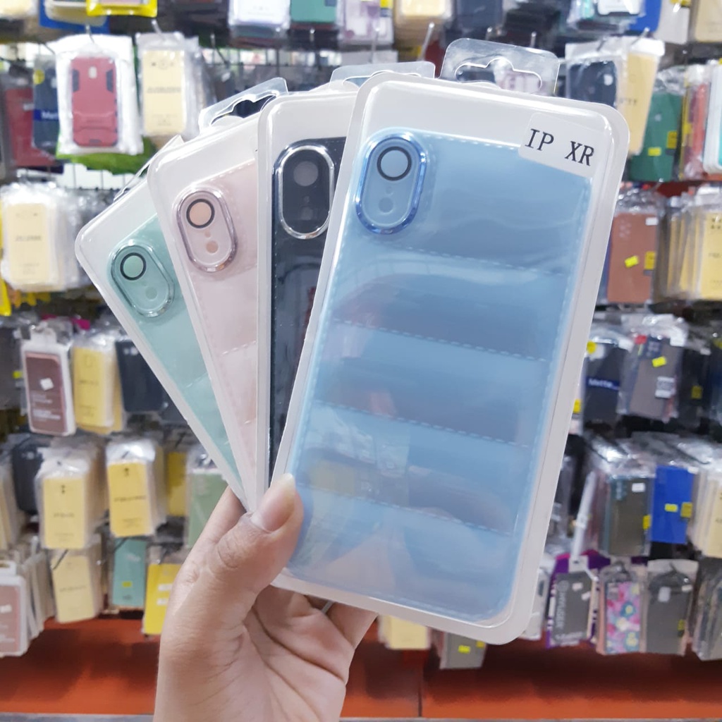 Case Puffer IPhone X XS XR 11 Softcase Pillow Gloss Candy Korea