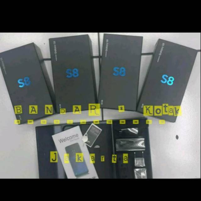 

Dus Box Kotak Samsung S8 S8 Plus Full Set