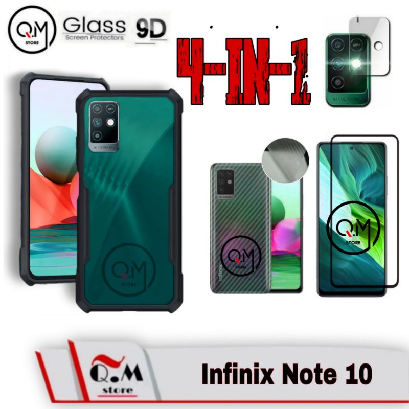 PROMO Case Infinix Note 10 / Infinix Note 10 Pro /Note 10 Pro NFC Softcase Transparan TPU Shockproof