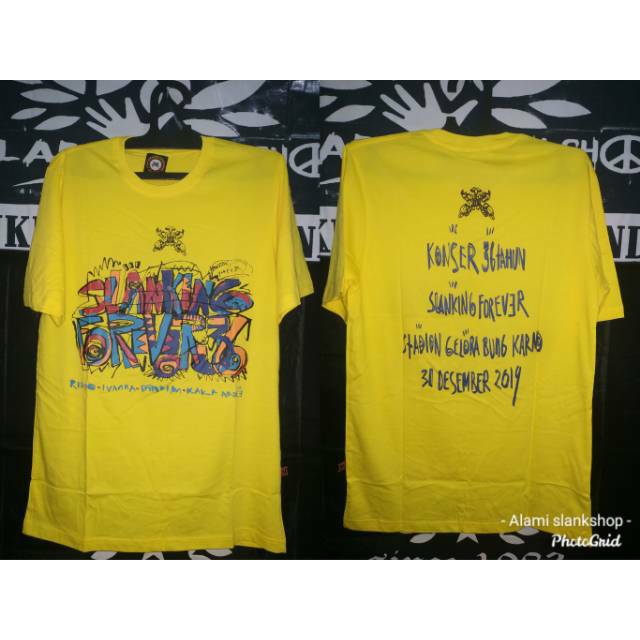 Kaos slank anniversary 36th slanking forever