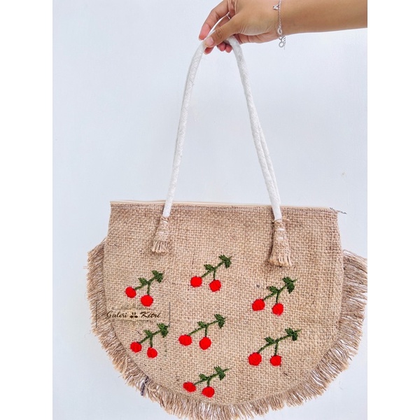 Galerikitri/Tas wanita/Tas murah/Tas pantai/Tas Totabag/Tas goni/Tas bohemian/Tas Rajut/Tas Bali/Tas murah meriah