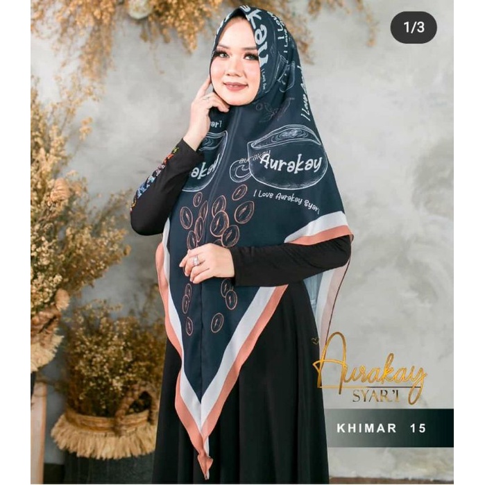 DRESS DN KHIMAR 15 AURAKAY