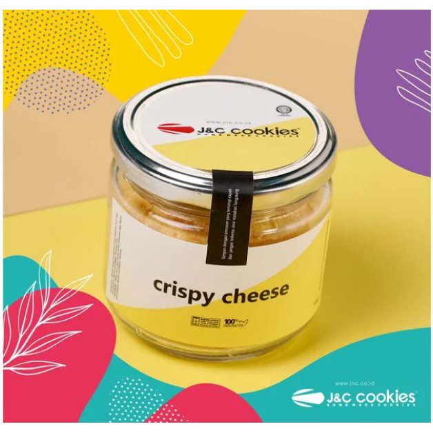 

JnC Cookies Crispy Cheese toples kaca by J&C Cookies