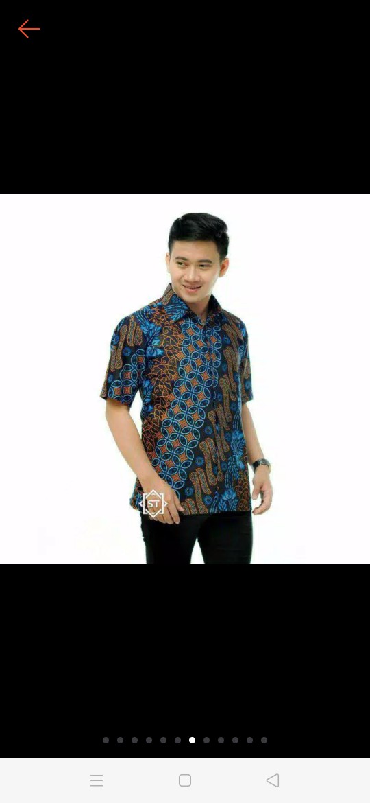 New Kemeja Bfj Kemeja Pria Lengan Tangan Pendek