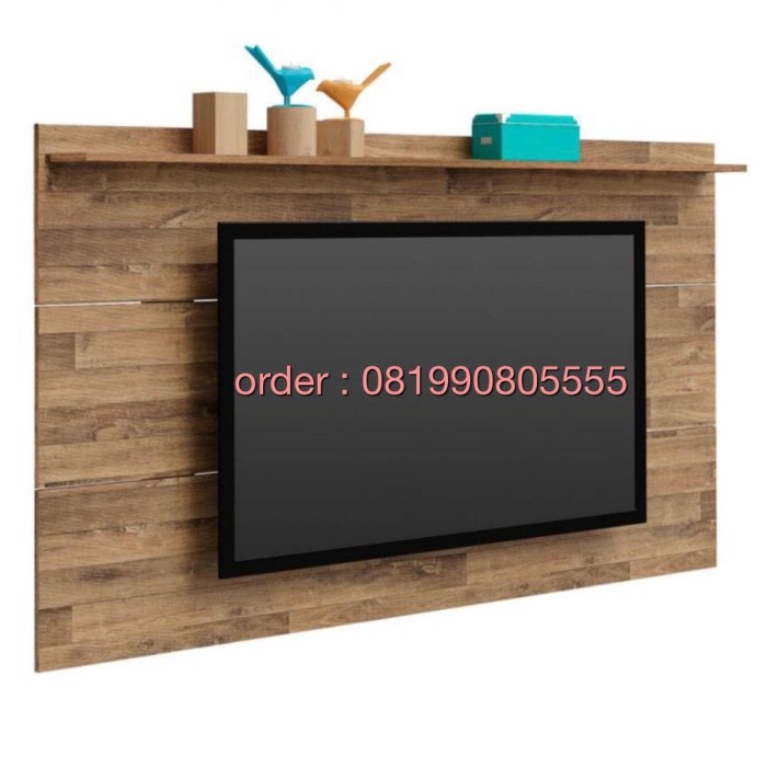 Rak Tv Gantung Modern Minimalis