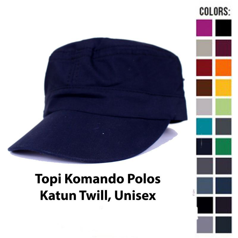 TOPI PRIA TOPI KOMANDO TOPI ARMY