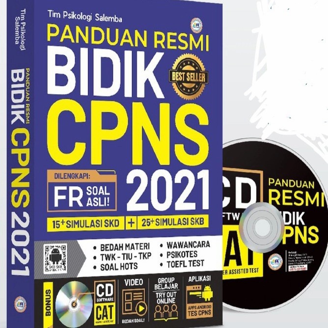 

PROMO TERMURAH Buku PANDUAN RESMI BIDIK CPNS 2021 KPL012