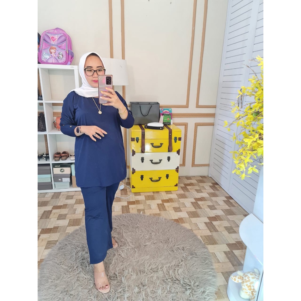 One set polos celana cutbray