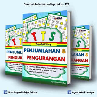 Jual Buku TTS Penjumlahan Pengurangan Dan Buku TTS Perkalian Pembagian ...