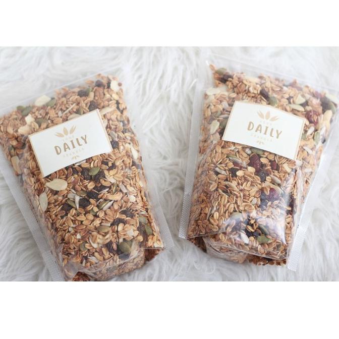 

T-ALQ ♥☞ Granola 1 KG Crispy Roasted (Crunchy Mix) by YDG - Cereal Enak Murah //pasti dikirim