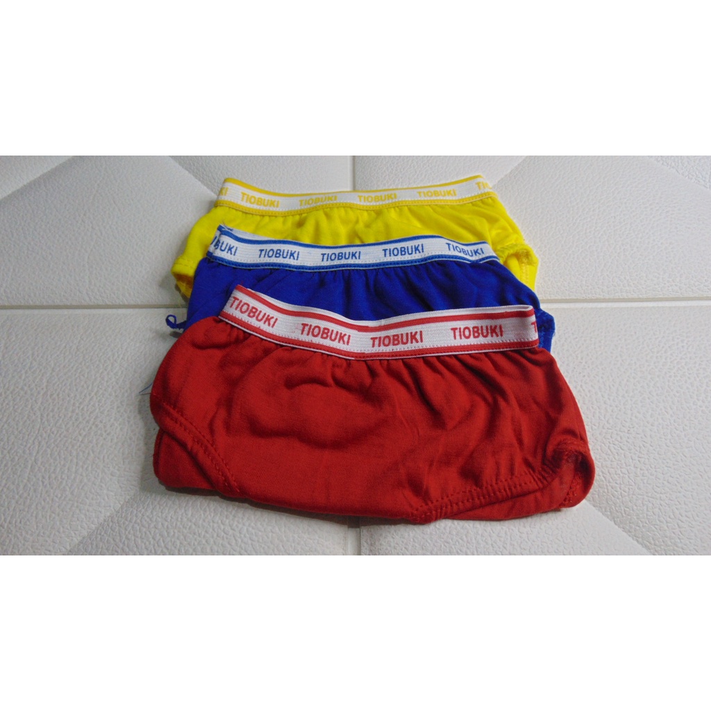 SS - 6 Pcs CD Anak Laki laki Polos Ban Boxer Bonabon / Sempak Anak / Sempak Anak Laki laki