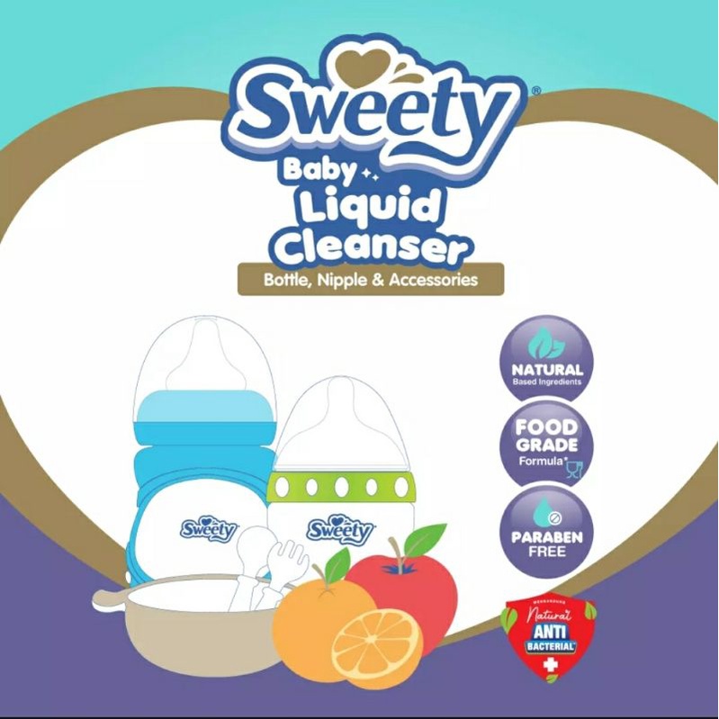 Sweety Baby Liquid Cleanser 450 ml Sabun Pencuci peralatan Bayi