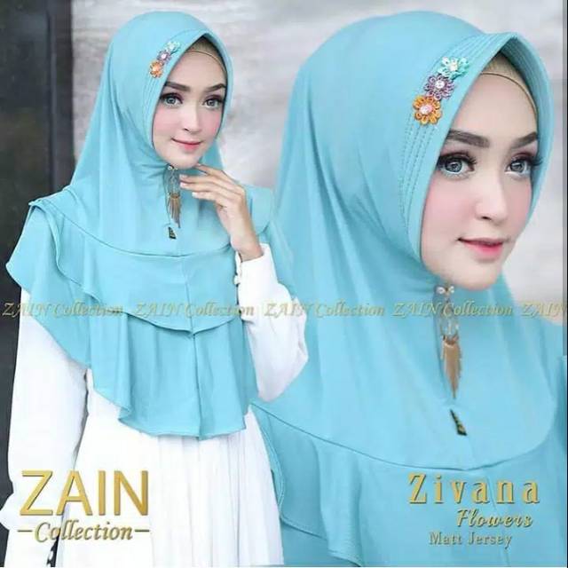 HIJAB BERGO ZIVANA REMPEL MELATI