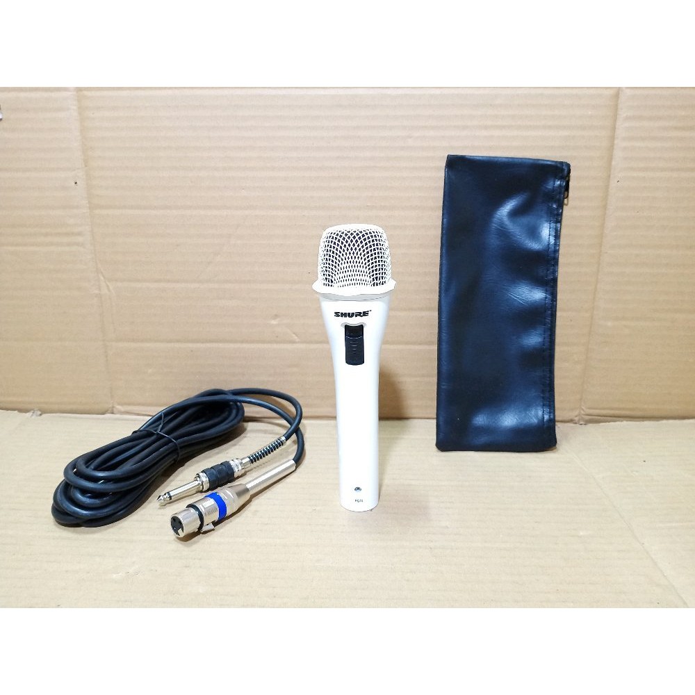 MIC KABEL HANDLE SHURE PG78 PROFESIONAL DYNAMIC MICROPHONE