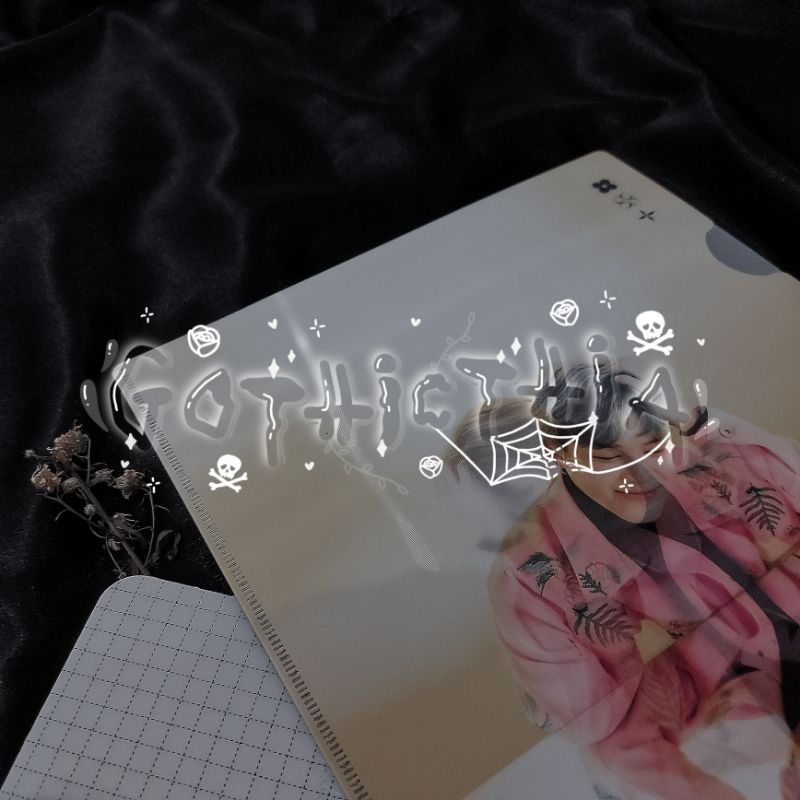 BTS JIMIN LENTICULAR L-HOLDER [WINGS TOUR]