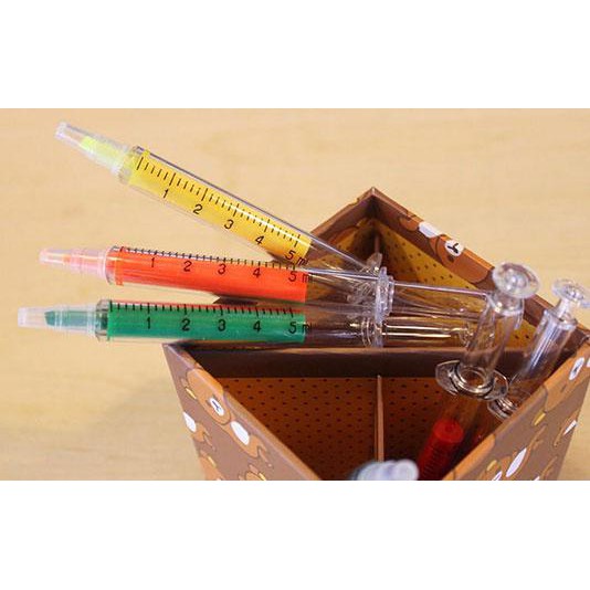 

Dapatkan Stabilo Unik Bentuk Tabung Suntik Ori