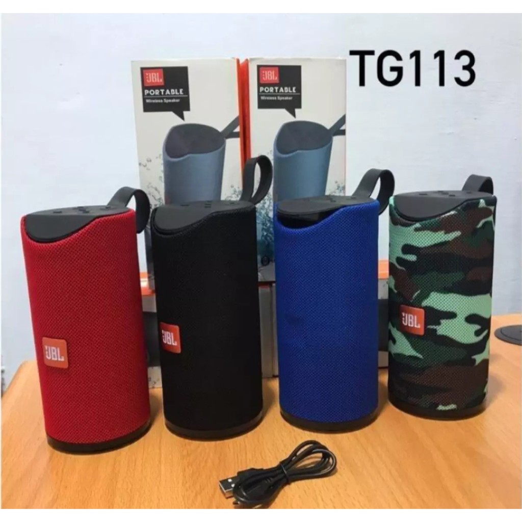 MUSIK BOX SPEAKER SPEKER BLUETOOTH TG 113 SPEAKER PORTABLE JBL ORIGINAL SUPER BASS