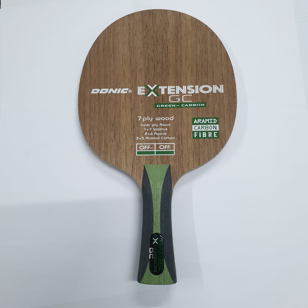 DONIC - Extension GC Green Carbon / Bet Tenis Meja Pingpong