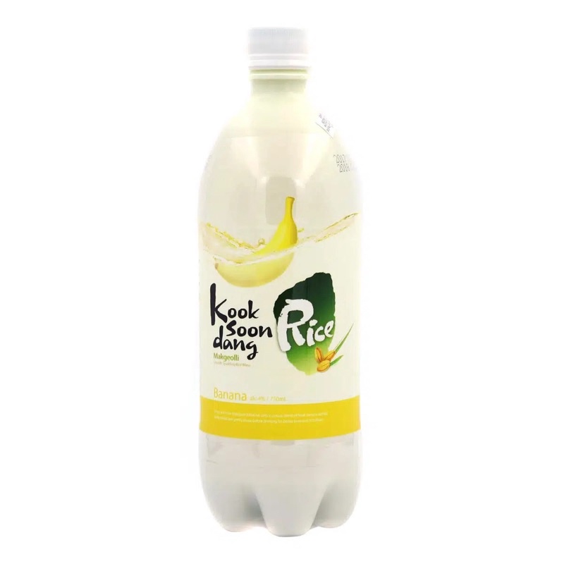 

Kook Soondang Makgolie Banana 750ml - Alc 3%