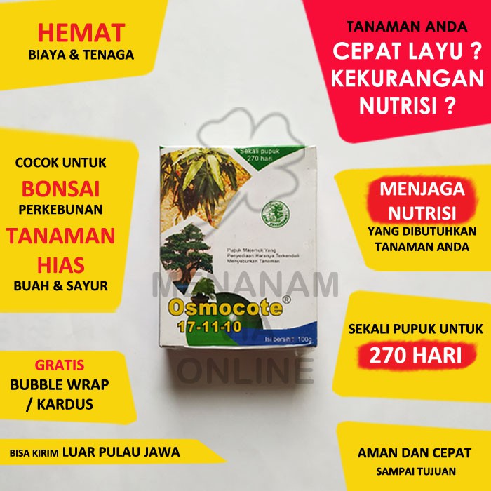 Pupuk Dekastar 17-11-10 100gr