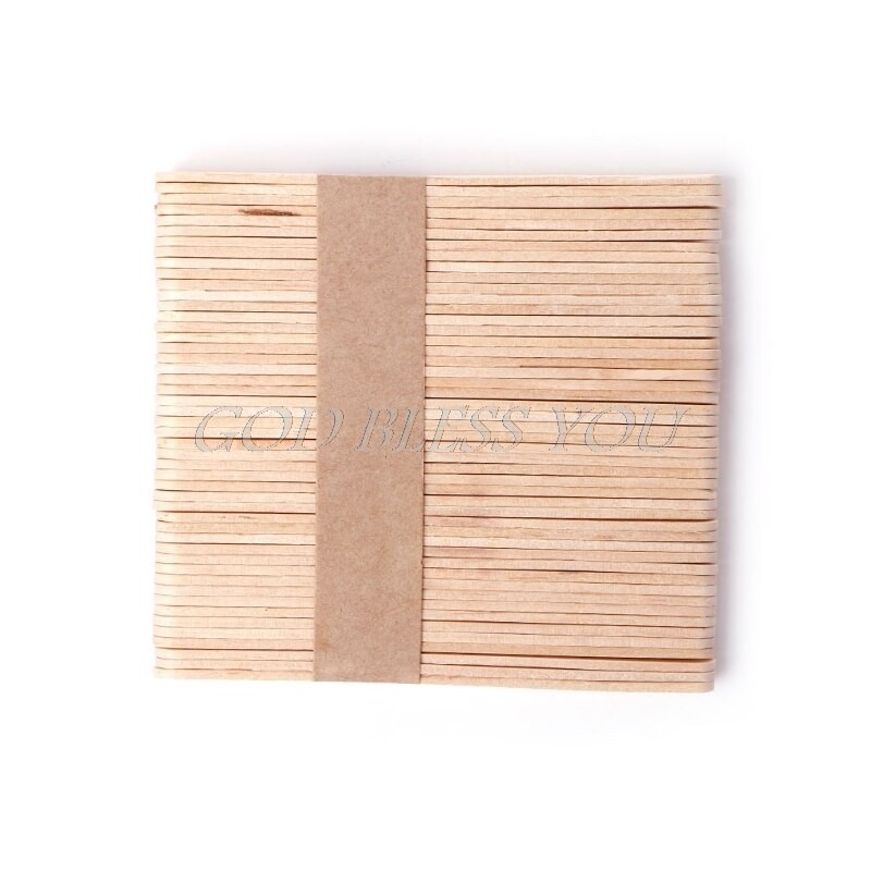 

[ READY STOCK ] Шт. 1 компл../50 шт. Деревянный Воском воск шпатель язык Депрессор утилизируемые