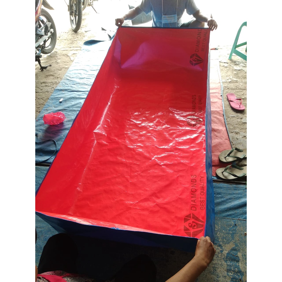 TERPAL PLASTIK KOLAM IKAN TERPAL PLASTIK METERAN TERPAL PLASTIK LEMBARAN TERPAL PLASTIK TAHAN AIR TE