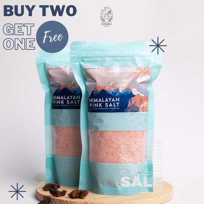

Best Seller Garam Himalaya Original Natural Pink Salt Premium Himalayan Salt 500Gr