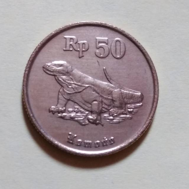50 rupiah komodo 50 pcs