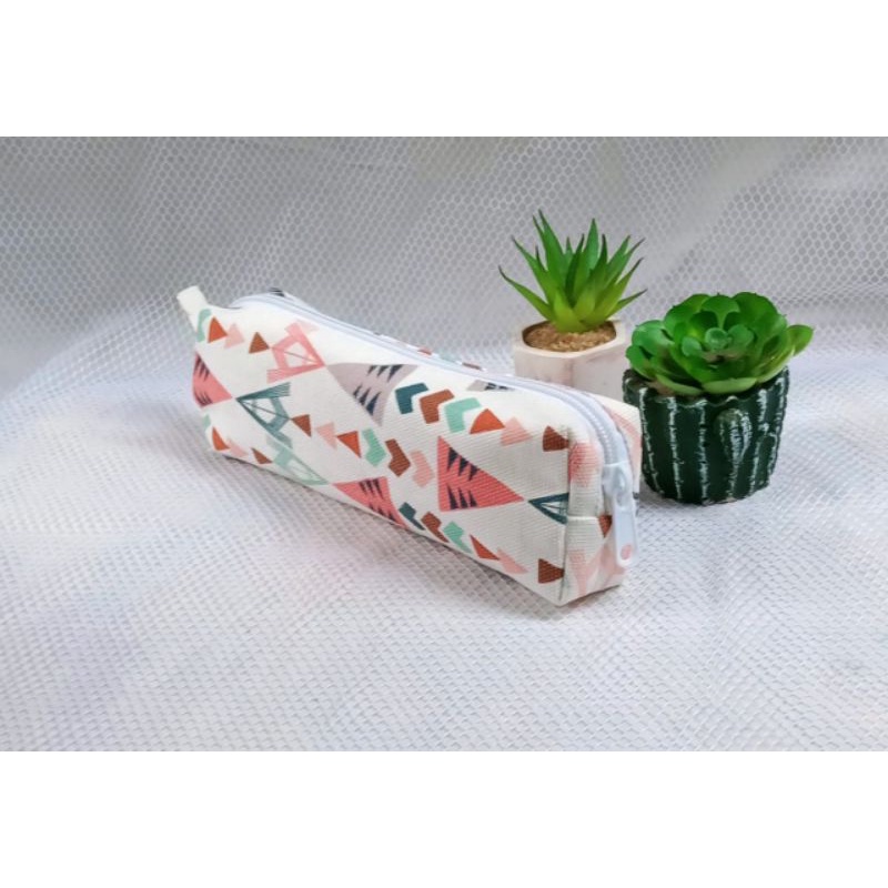 Tepak Pensil / Kotak Pensil Premium / Tepak Kanvas / Tempat Pensil / Pencil Case / Kotak Pensil Kanvas /-Panah