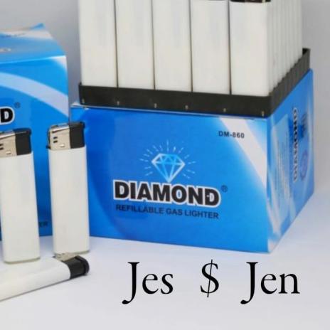 ۩ Korek Gas Magnet Polos Putih (isi 50 pcs) ✧