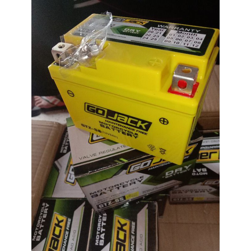 aki gtz5s full kering gojack