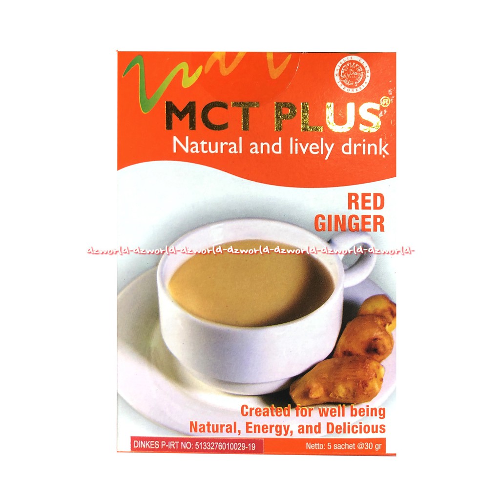 Mct Plus Natural And Livery Drink Green Tea Dan Jahe Merah 5sachet Minuman Kesehatan