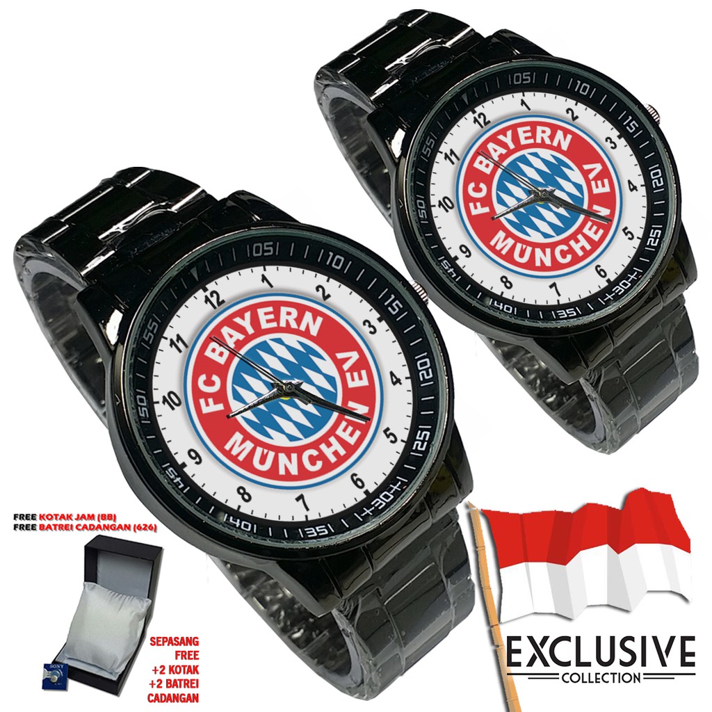 JAM TANGAN BAYERN MUNCHEN 2 COUPLE