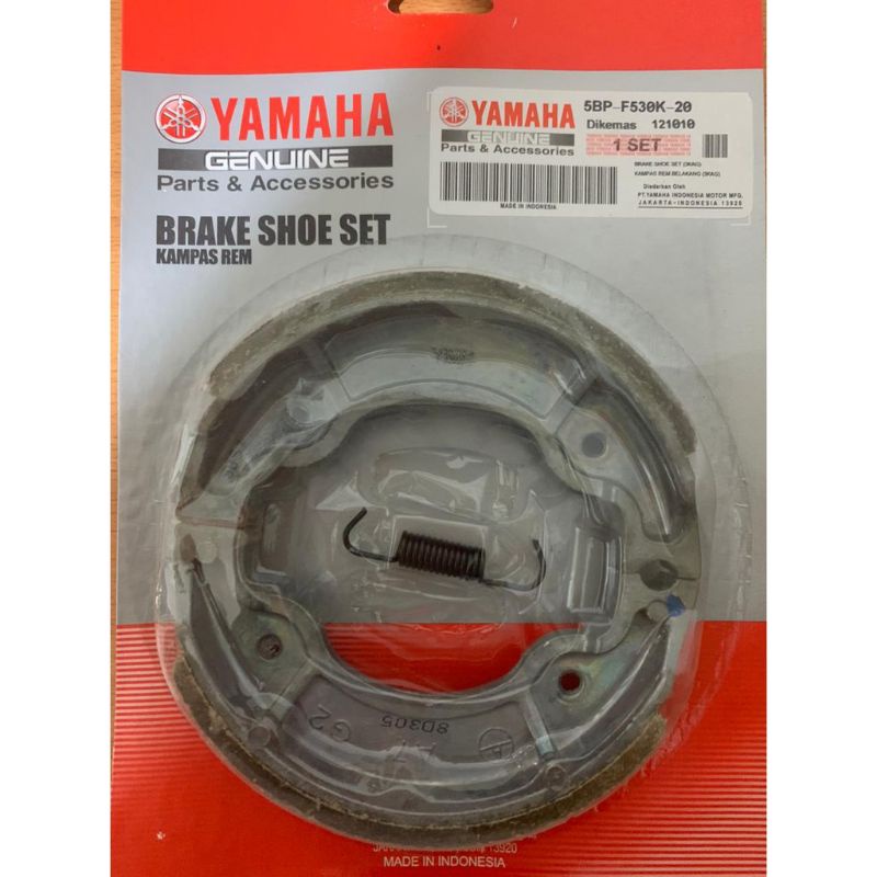 Kampas Rem Belakang Tromol Yamaha RX King RXK Byson 5BP 3KA