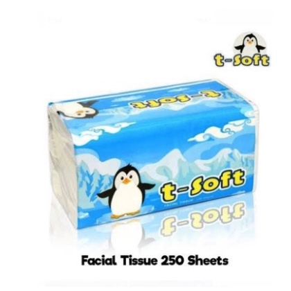 [MH] Tisu Tissue Kering T Soft 250 Sheet Serat Alami