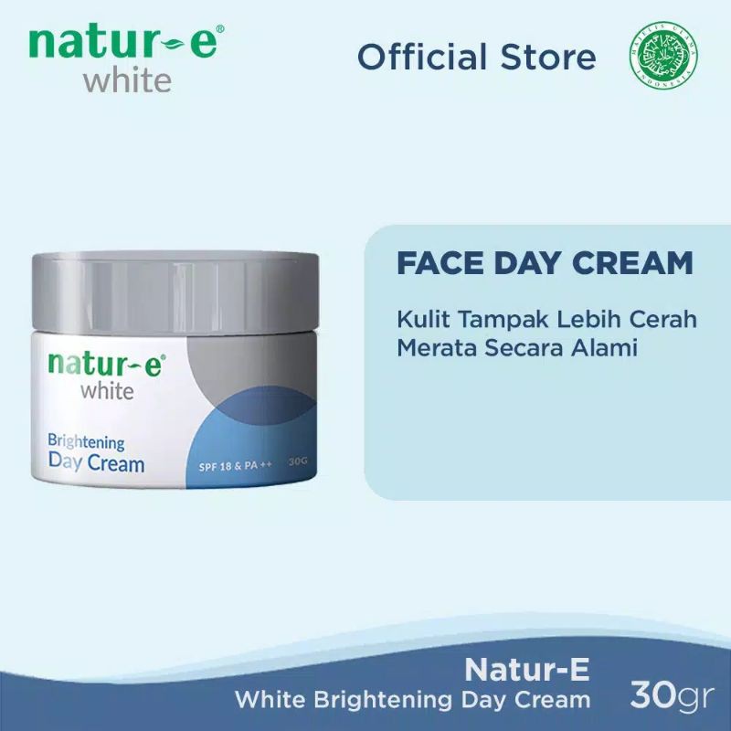 NATUR-E WHITE BRIGHTENING DAY CREAM 30GR