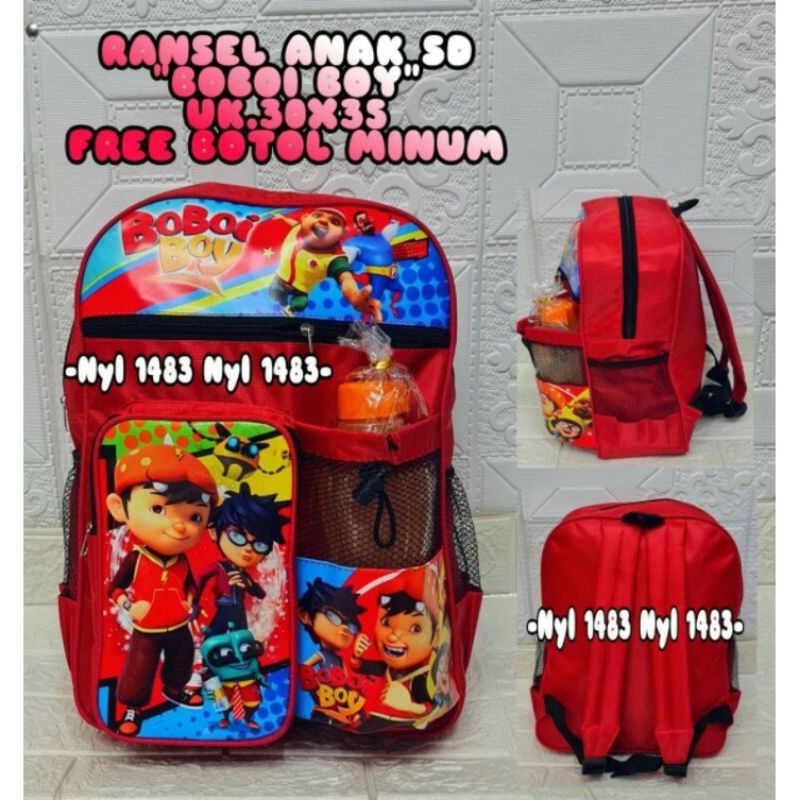 Tas ransel anak karakter Boboiboy/ Tas boboiboy/Ransel Boboiboy