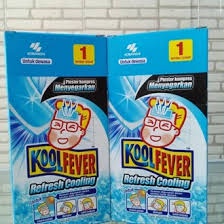 Kool Fever Adult Refresh Cooling - Plester Kompres Penurun Demam Dewasa Koolfever 1 Sheet