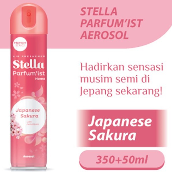 Stella Pengharum Ruangan Japanese Sakura 350+50 ml