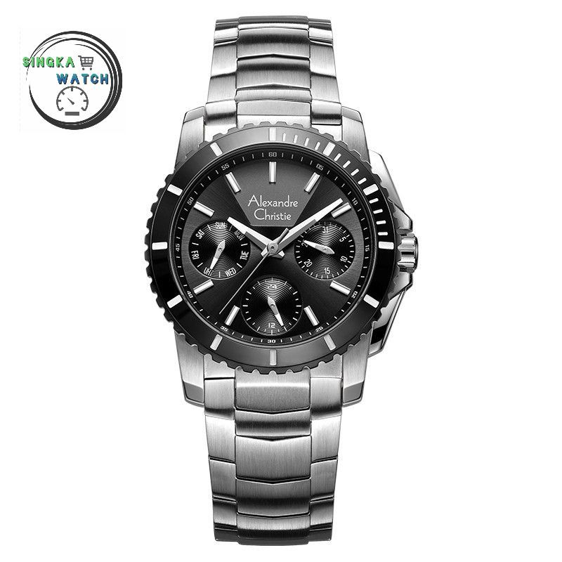 JAM TANGAN CEWEK ALEXANDRE CHRISTIE AC ORIGINAL SERI 6455BF
