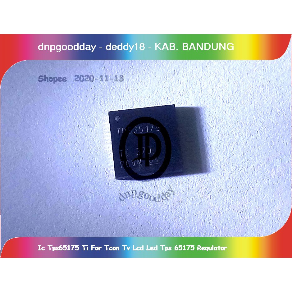 Ic Tps65175 Ti For Tcon Tv Lcd Led Tps 65175 Regulator