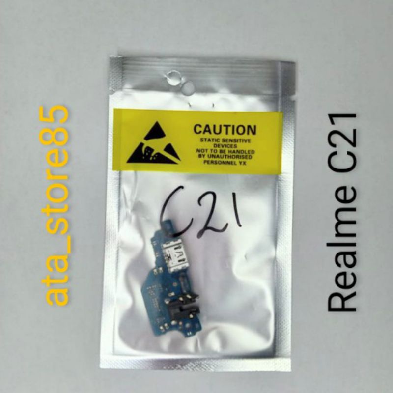 Papan Charger Realme C21 | C 21 PCB UI+Mic Connector Charger Board Konektor Cas Flexible Flexibel Carger Original