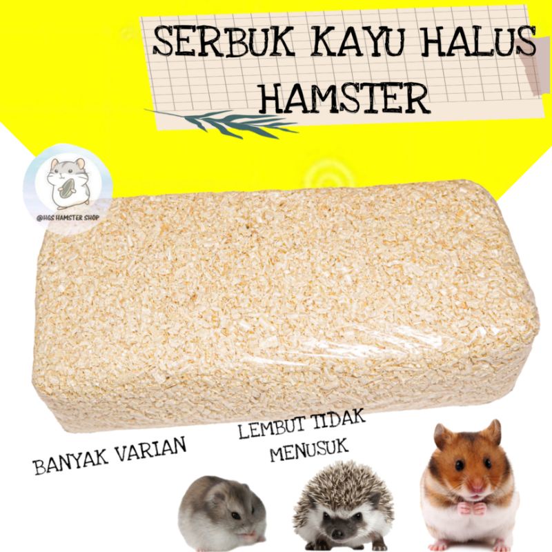 Serbuk Kayu Hamster | Landak mini, Sugar Glider, Kelinci Murah