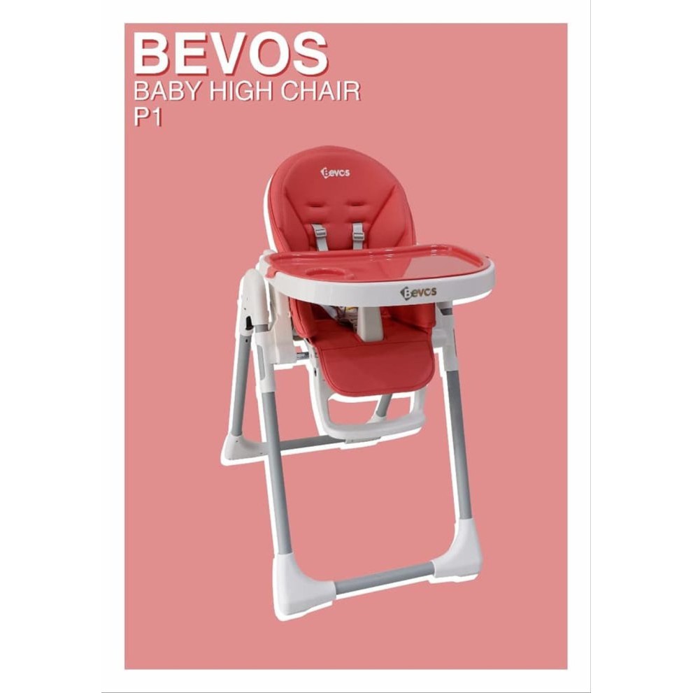 Bevos Baby High Chair Tempat Duduk Kursi Makan Bayi Anak P1