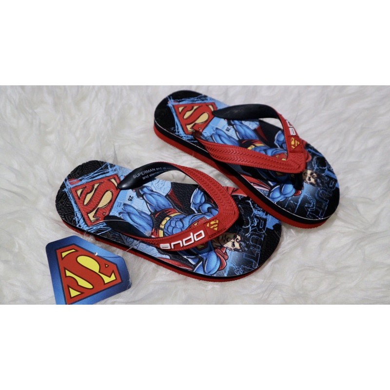Sandal jepit Ando anak Superman