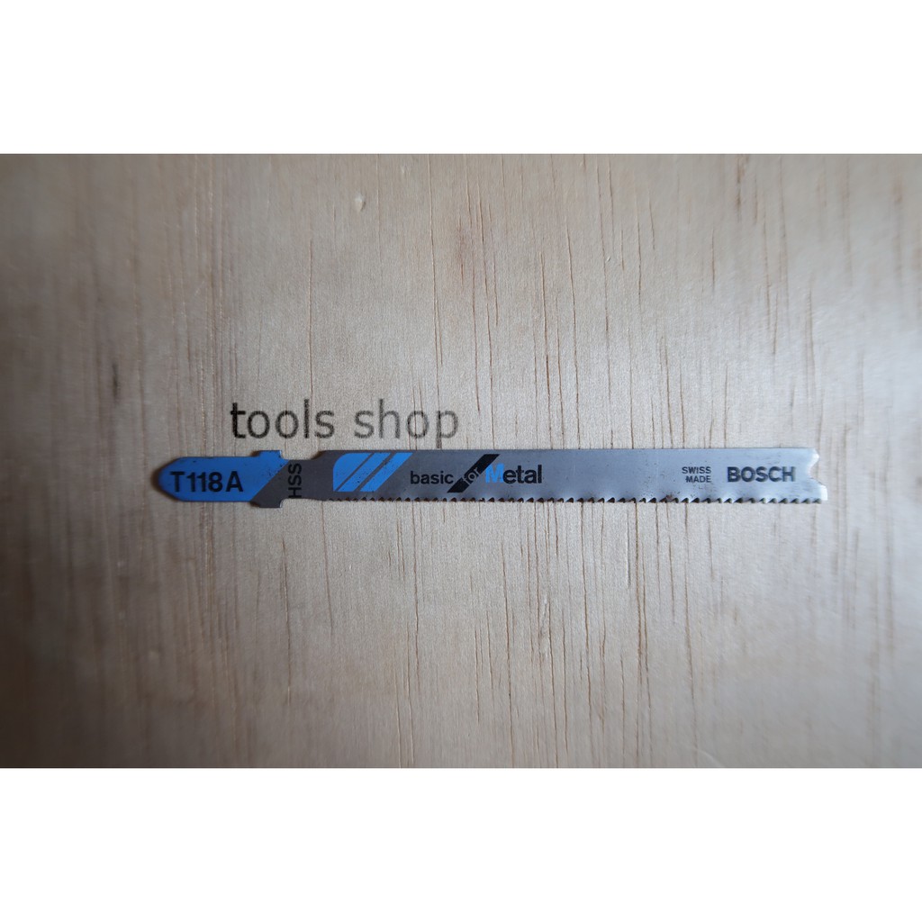 BOSCH Jigsaw Blade T118A / Pisau Jigsaw Bosch Basic for Metal