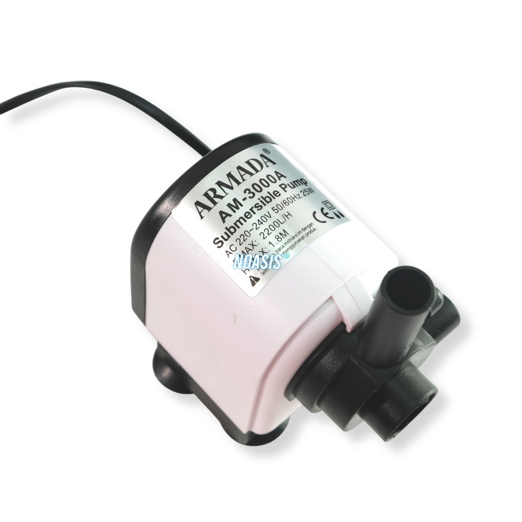 POMPA AQUARIUM CELUP POWER HEAD ARMADA AM 3000 A AM-3000A LOW WATT NOASIS