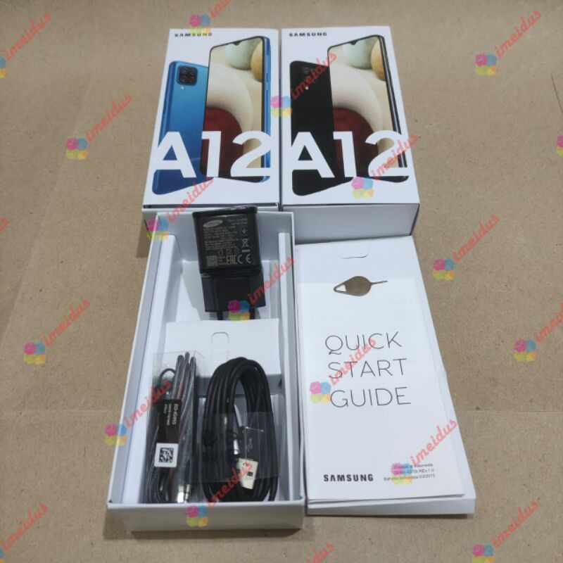 

Dus Box Kotak Samsung A12 Full Set