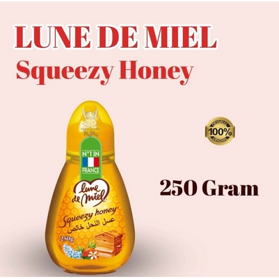 

LUNE DE MIEL SQUEEZY HONEY 250gr (MADU)